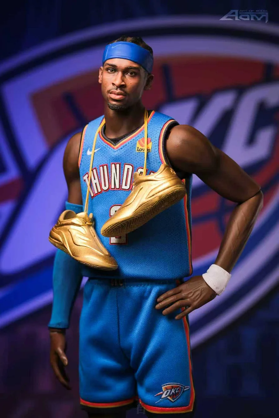 AOM TOYS - SGA Alexander Championship Finals MVP Set NBA 1/6