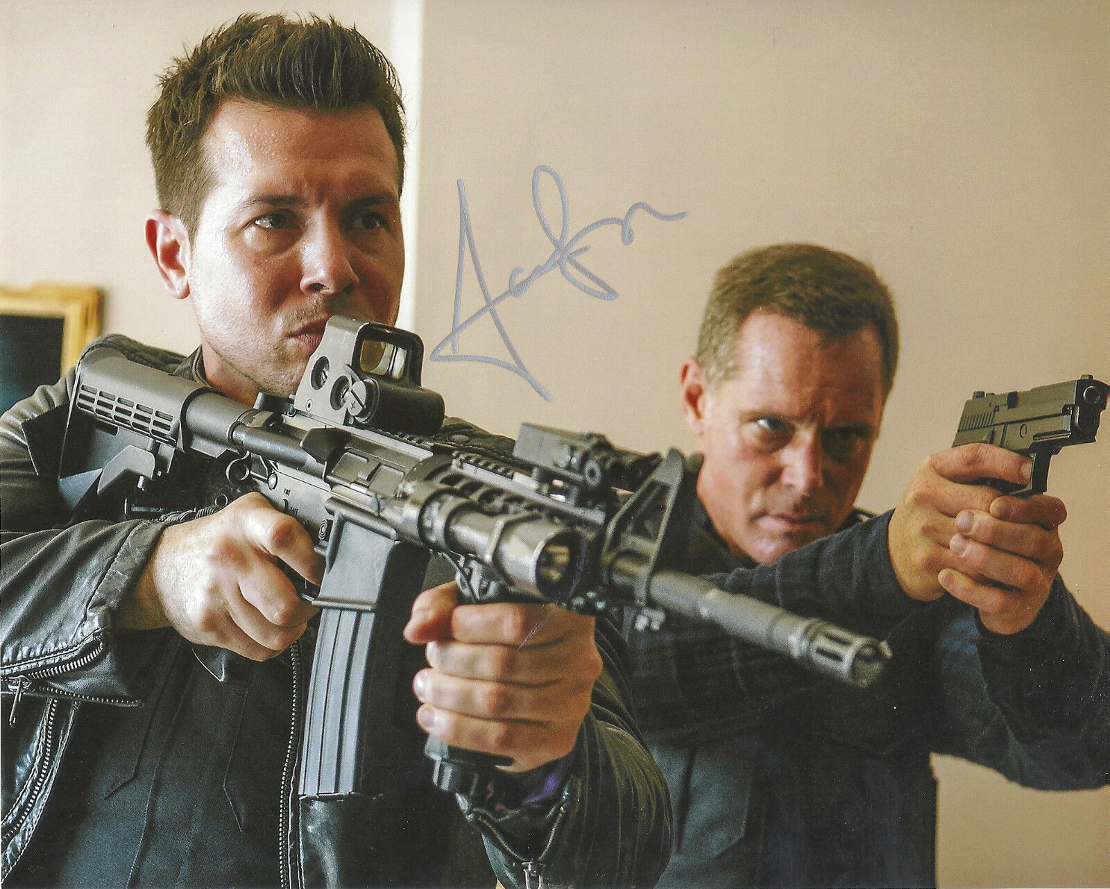 JON SEDA 'CHICAGO PD' 'CHICAGO FIRE' ANTONIO DAWSON SIGNED 8X10 PICTURE *COA 9