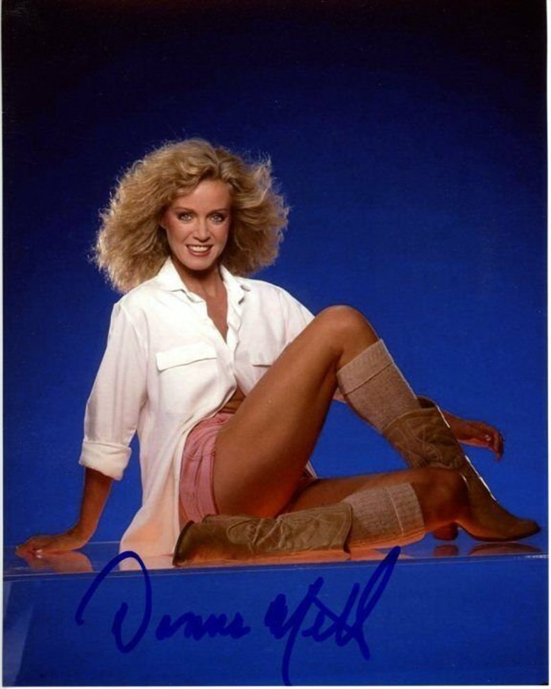 Donna mills signed autographed Photo Poster painting