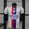Joyfball 2025/2026 Player Version Lyon Home Football Jersey（The player version jersey is a bit tight, please pay attention to the size selection）