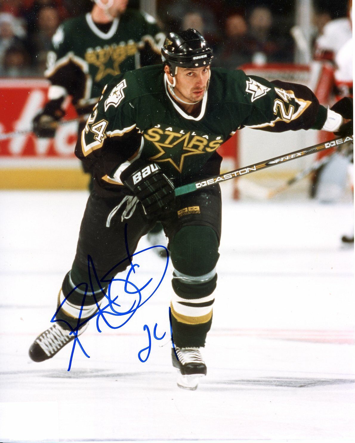 Richard Matvichuk Autographed 8x10 Dallas Stars # S352