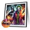 Batman Clown-Full Round Diamond Painting 50*50CM