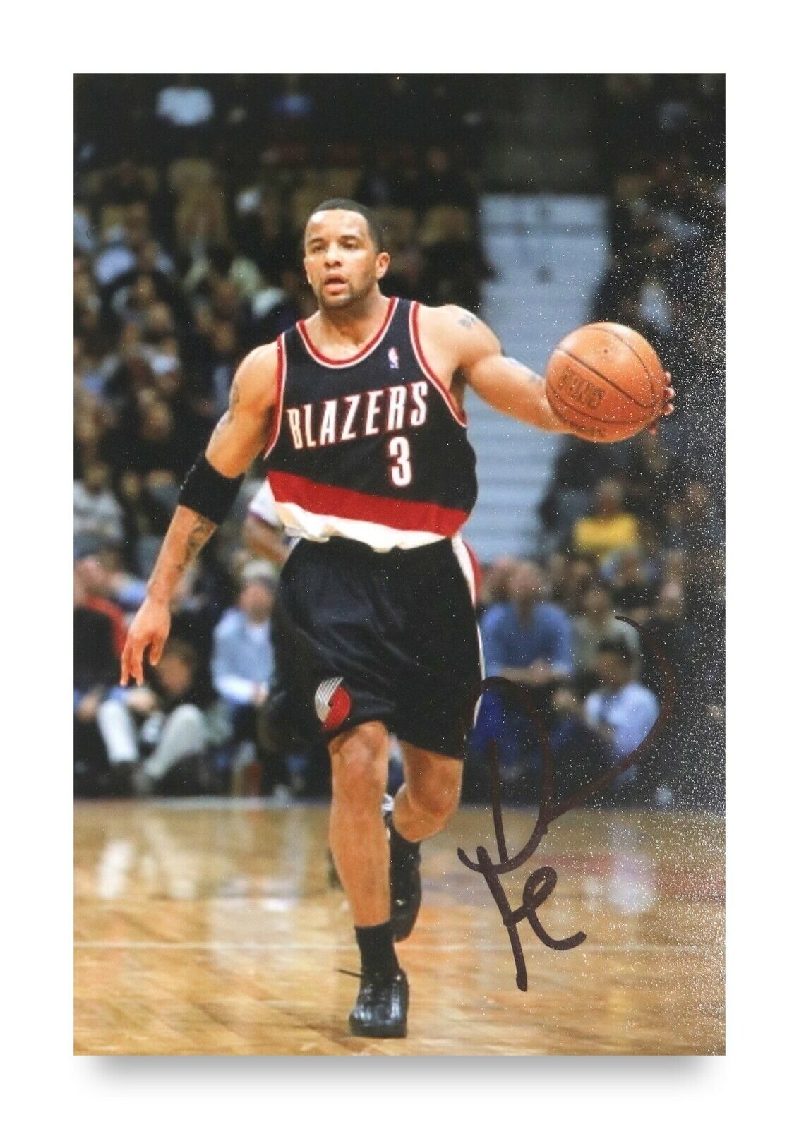 Damon Stoudamire Signed 6x4 Photo Poster painting Portland Trail Blazers NBA Autograph + COA