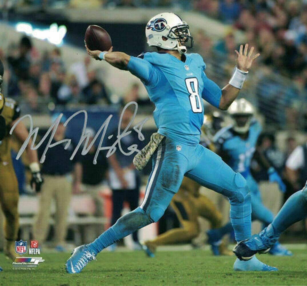 Marcus Mariota Autographed Signed 8x10 Photo Poster painting Titans REPRINT