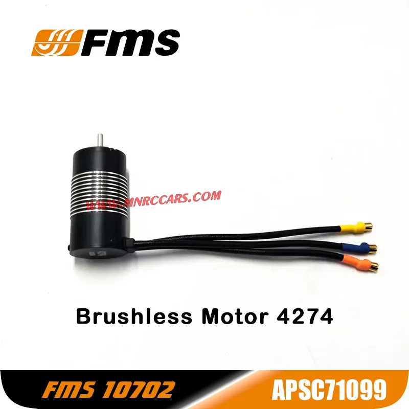FMS 10702 U4 RC Truck Parts Hobbywing 4274-1600kv Brushless Motor APSC71099