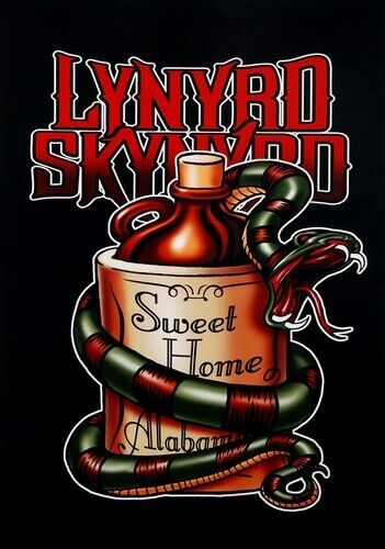 LYNARD SKYNARD POSTER - SWEET HOME ALABAMA - Photo Poster painting QUALITY INSERT -  POST!