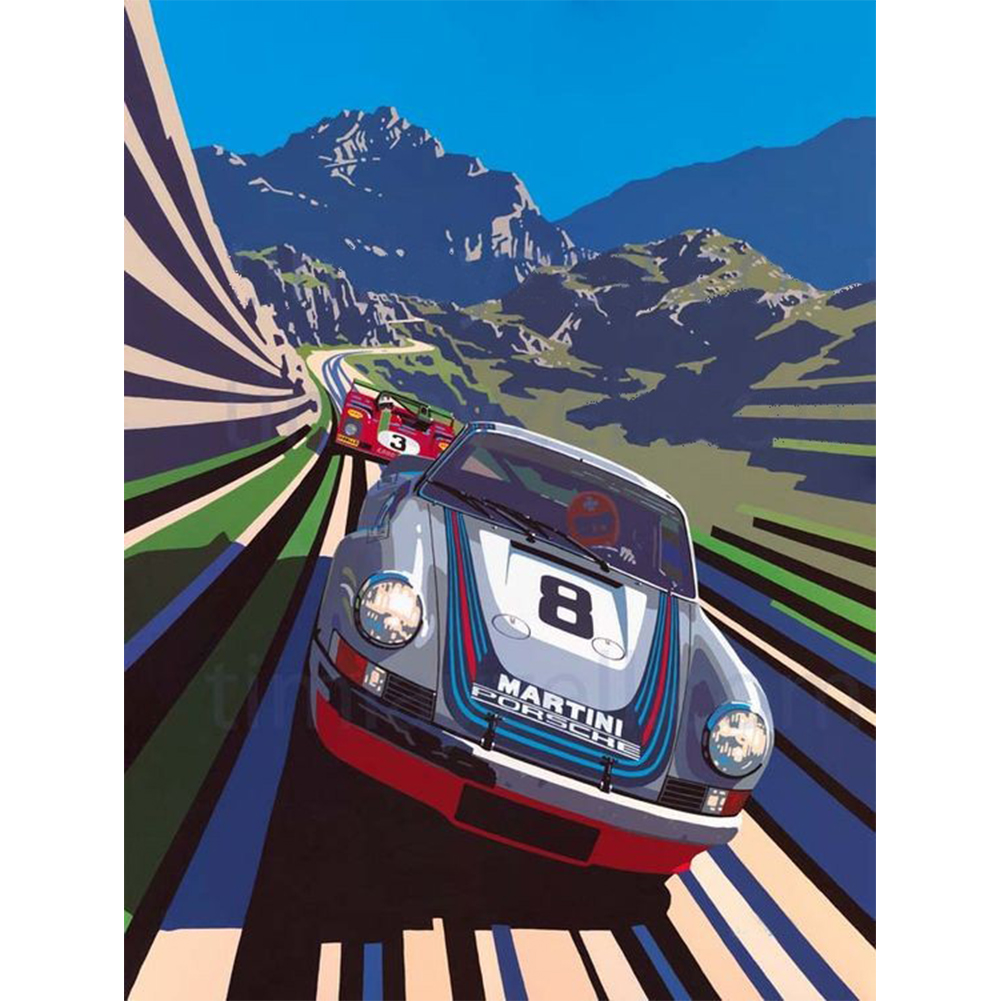 

Racing - Square Drill Diamond Painting - 30*40CM, 501 Original