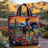 Cactus Valley Quilted Tote  Bag