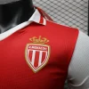 24/25 Player Version AS Monaco Soccer Jersey Home