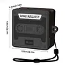 Cassette Tape Design Case Cover for Samsung Galaxy Buds4/4Pro Soft Silicone Protective Cover Shock-Proof Scratch-Resistant