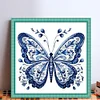 Butterfly-11CT Stamped Cross Stitch 40*40cm/15.75*15.75in