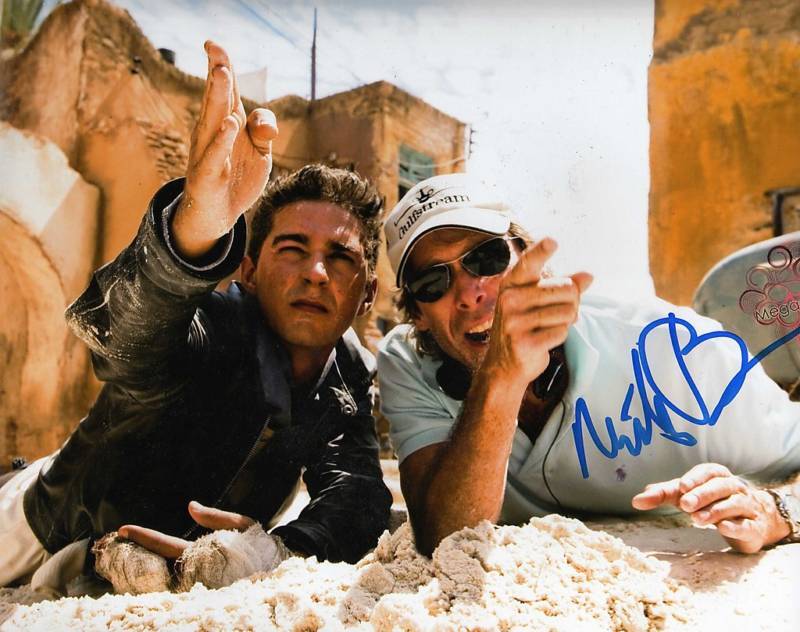 MICHAEL BAY TRANSFORMERS DIRECTOR SIGNED 8X10 PICTURE