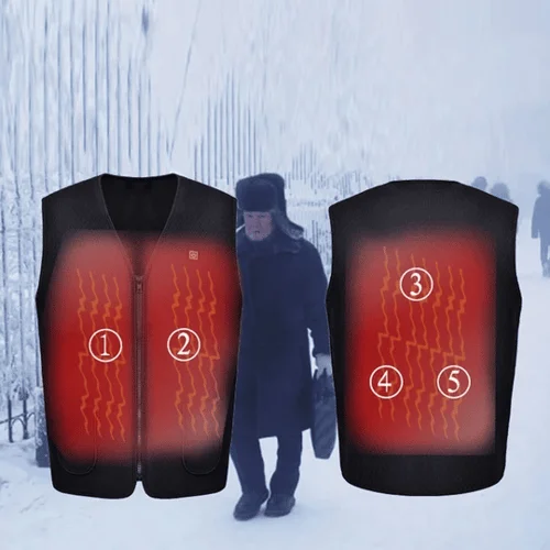Heated Rechargeable Winter Vest