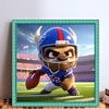 Buffalo Bills Football-11CT Stamped Cross Stitch 40*40cm
