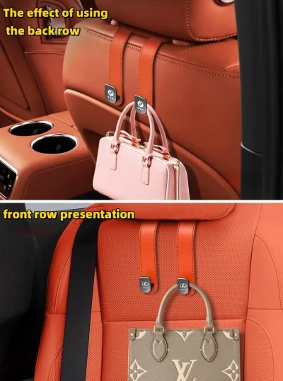 Creative Multifunctional Metal Hook On The Back Of The Car Seat