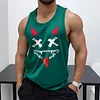  Devilish Graphic Tank Top for Men - Perfect for Fitness and Casual Wear by Inlyline