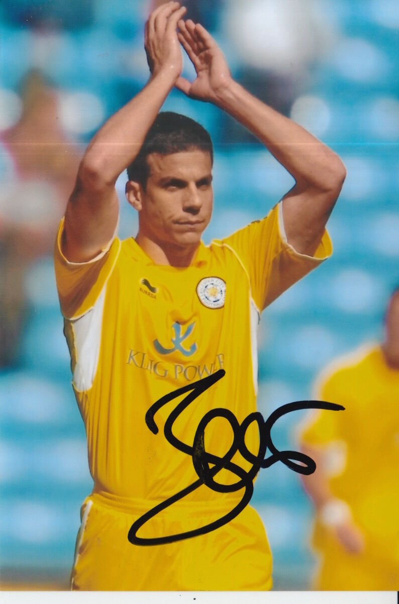 LEICESTER CITY HAND SIGNED BRUNO BERNER 6X4 Photo Poster painting 2.