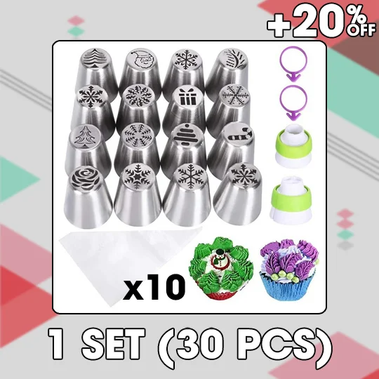 Cake Nozzle &ndash; 💥49% OFF-Last Day Sale🎄Christmas Nozzles Set