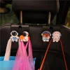 2in1 Hooks Car Used Hanging Tissue Box Storage Car Space Organizing
