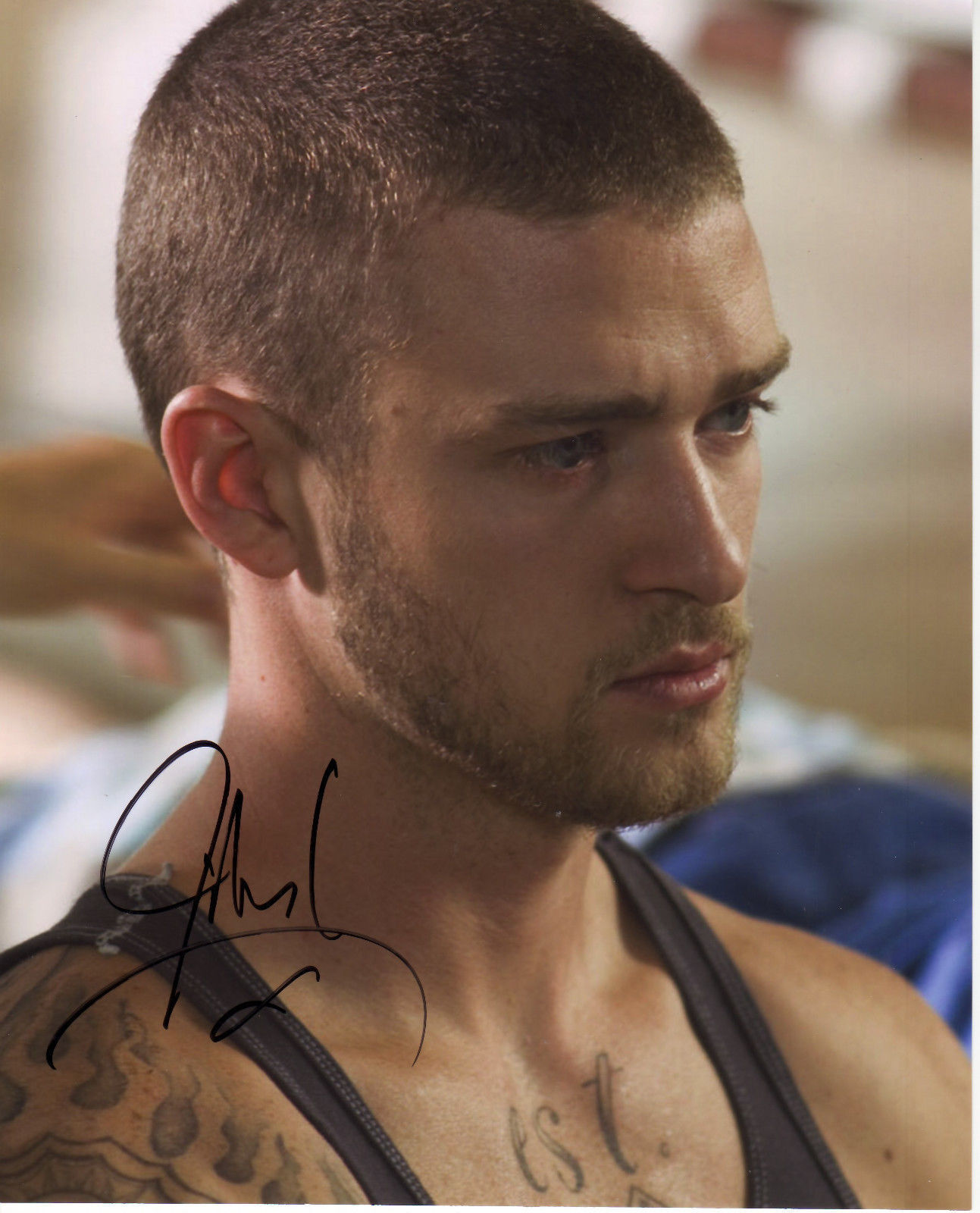 JUSTIN TIMBERLAKE AUTOGRAPH SIGNED PP Photo Poster painting POSTER