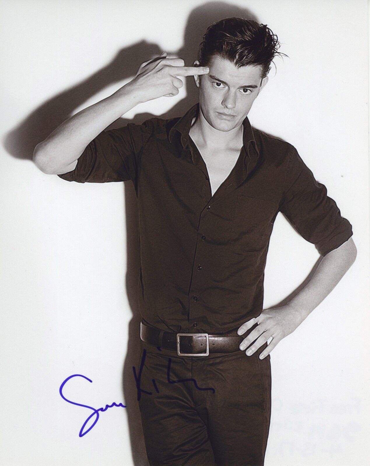 ~~ SAM RILEY Authentic Hand-Signed CONTROL - Maleficent