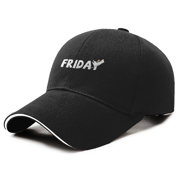 Cat Drinking Beer On Friday, Cat Baseball Cap
