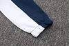 Joyfball 2024/2025 Olympique de Marseille Long Zipped Jacket Blue Soccer Jersey 1:1 Thai Quality 