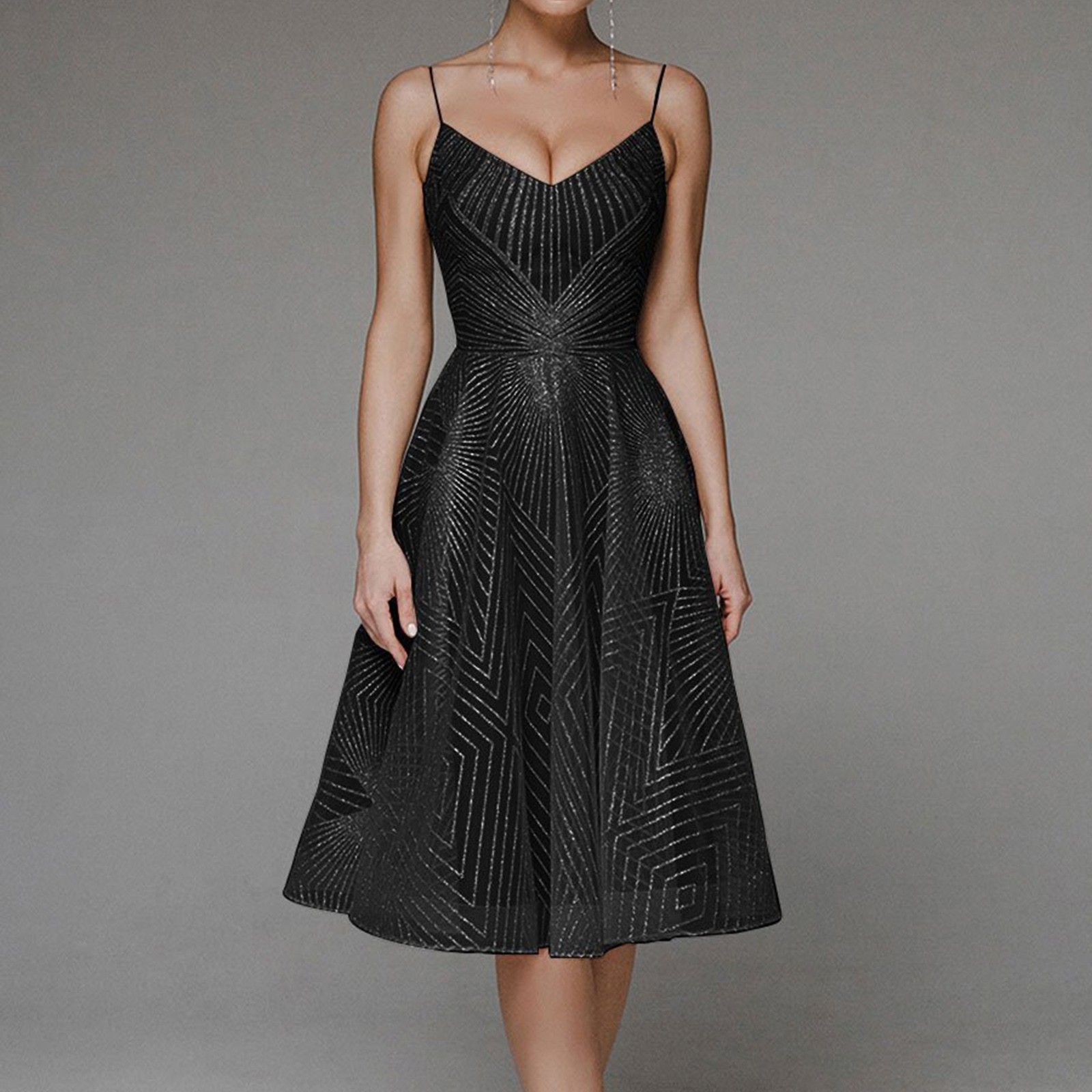 Querysynth costumes for adult women Women's Sexy V Neck Sleeveless Spaghetti Straps Gowns Dress Long Wedding Dresses High Waisted Elegant A Line Party Dresses