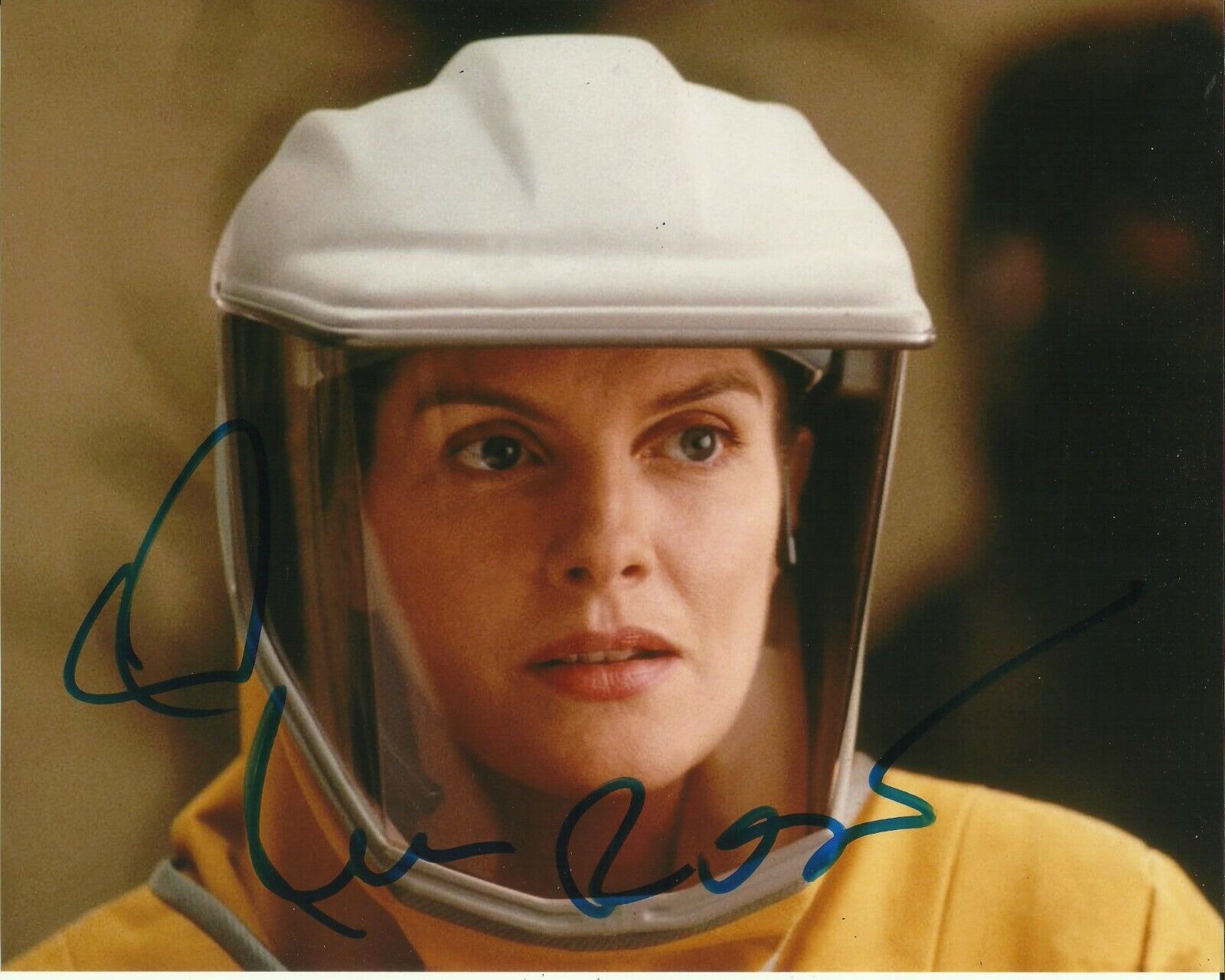 RENE RUSSO SIGNED OUTBREAK Photo Poster painting UACC REG 242 (2)