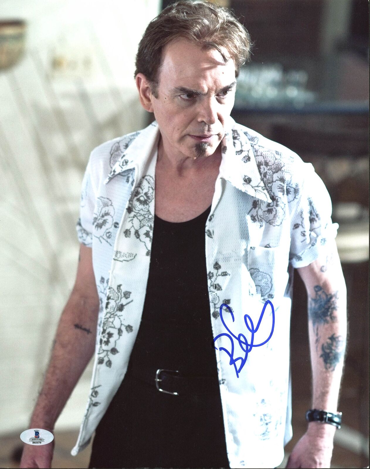 Billy Bob Thornton The Baytown Outlaws Authentic Signed 11X14 Photo Poster painting BAS #B03579