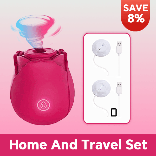 8% OFF | With Extra Charging Cable & Storage Bag | The Original Suction Rose Toy&reg; in Seven Colors By Rose Toy