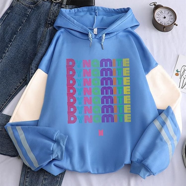 Dynamite Color Block Hoodie