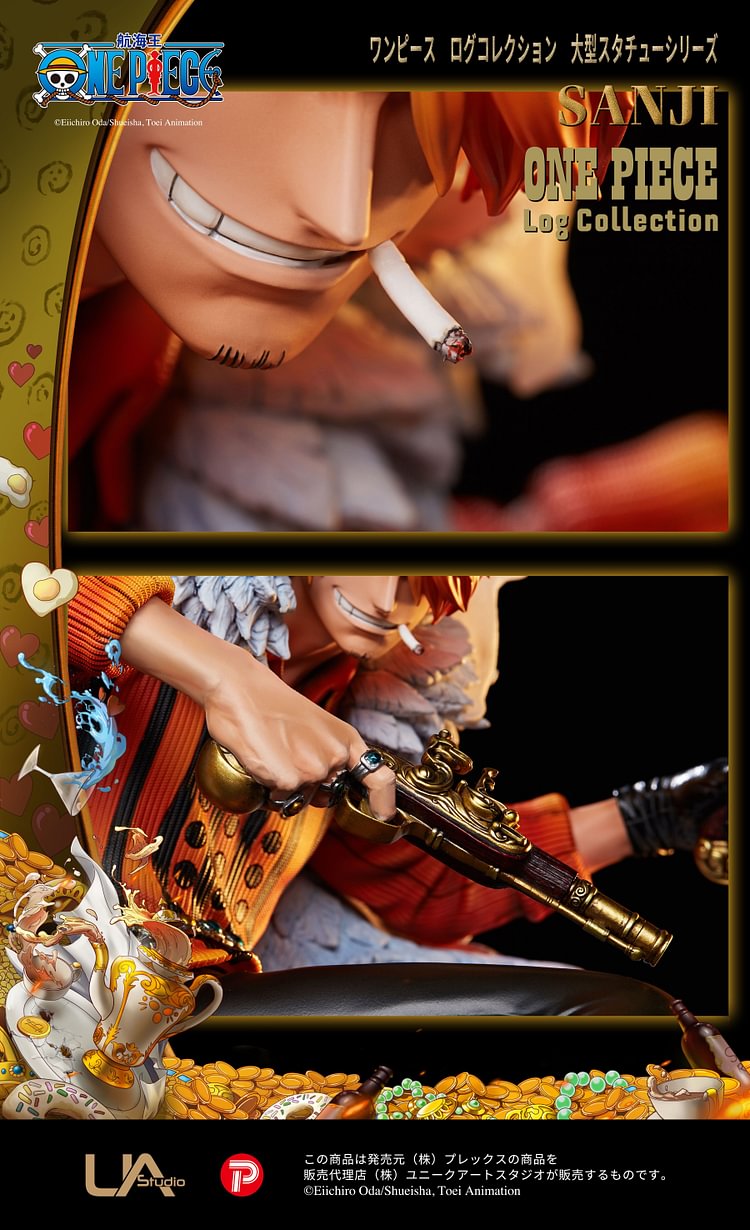 1 4 Scale Authorization Vinsmoke Sanji One Piece Resin Statue Unique Art Studios In Stock