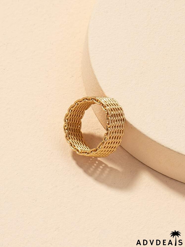 Chain Design Ring