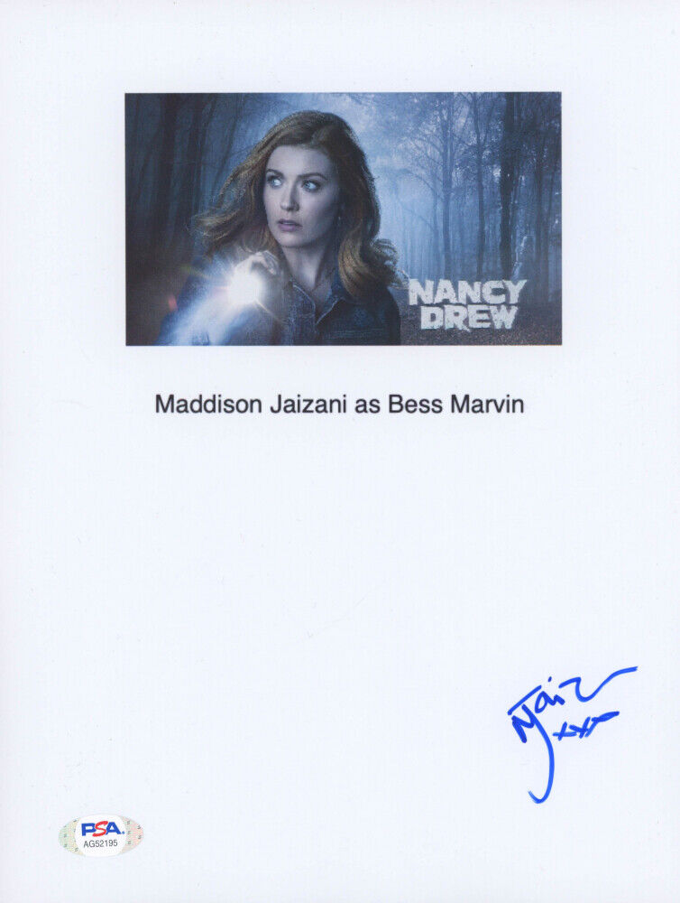 Maddison Jaizani Signed Nancy Drew