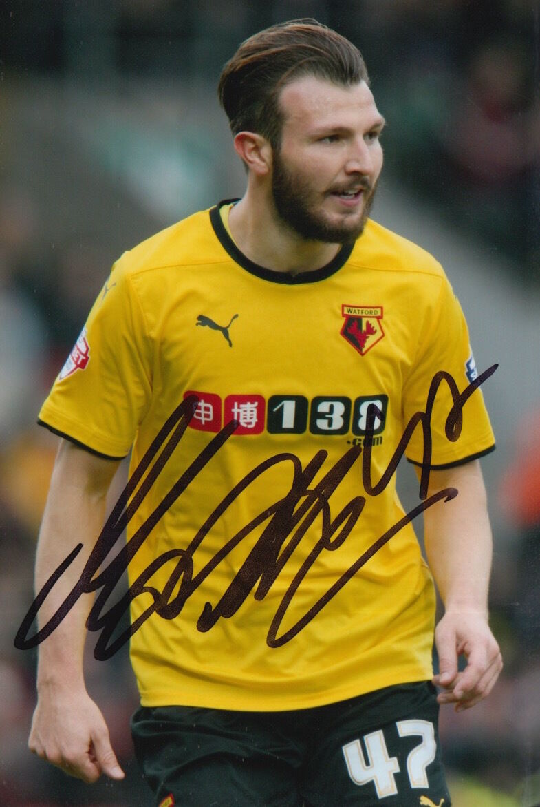 WATFORD HAND SIGNED MARCO MOTTA 6X4 Photo Poster painting 1.