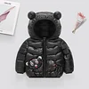 Kid Baby Boy Girl Hooded Down Cotton-padded Jacket Coat