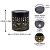 Solar Powered Outdoor Hummingbirds Wall Lamps Wall-Mounted Garden Lights