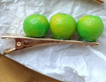 Creative Fun Oranges Hair Clips