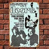 The Doors - Panneaux en étain métallique(20*30cm) - Musique