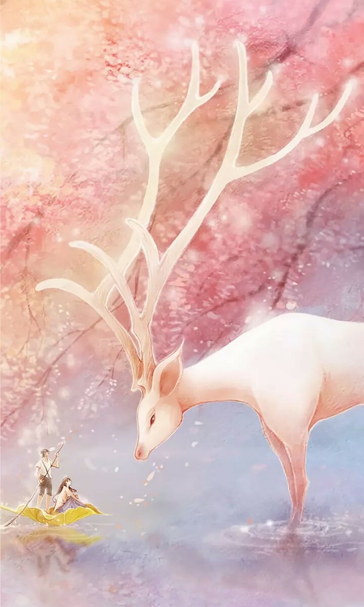 

The Mystery Deer – Paint By Numbers - 40*50CM, 501 Original
