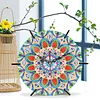 5D DIY Crystal Diamond Painting Wooden Handmade Mandala Clock Kits