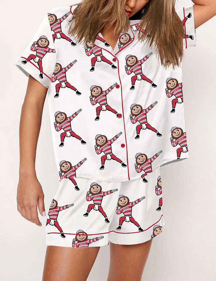 Women's Ohio State Football Champions 2025 Pajama Set