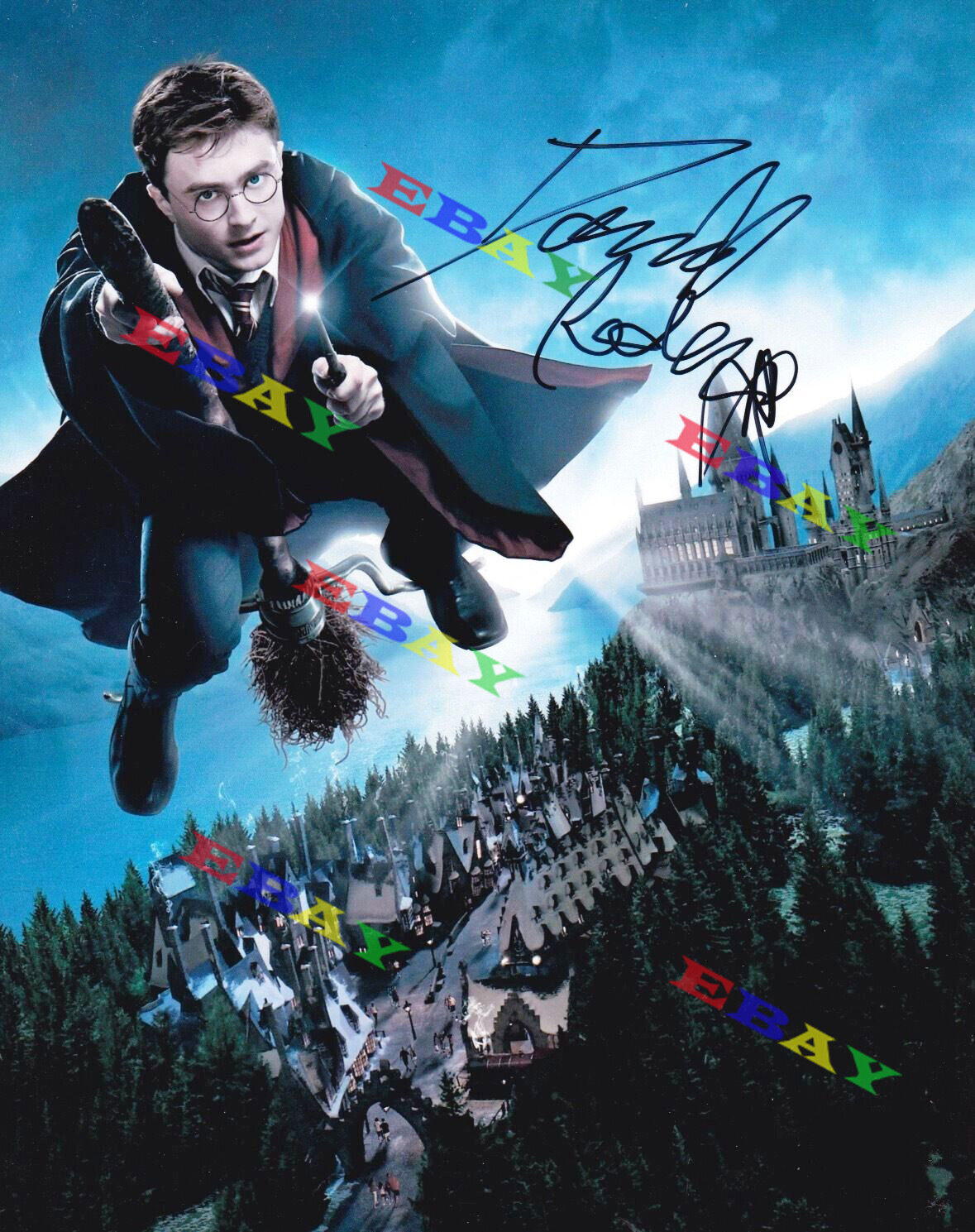 DANIEL RADCLIFFE HARRY POTTER Autographed Signed 8x10 Photo Poster painting Reprint