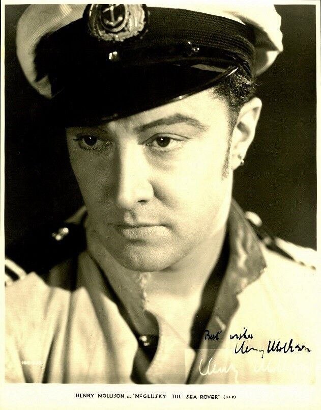 Rare Vintage HENRY MOLLISON Signed Photo Poster painting