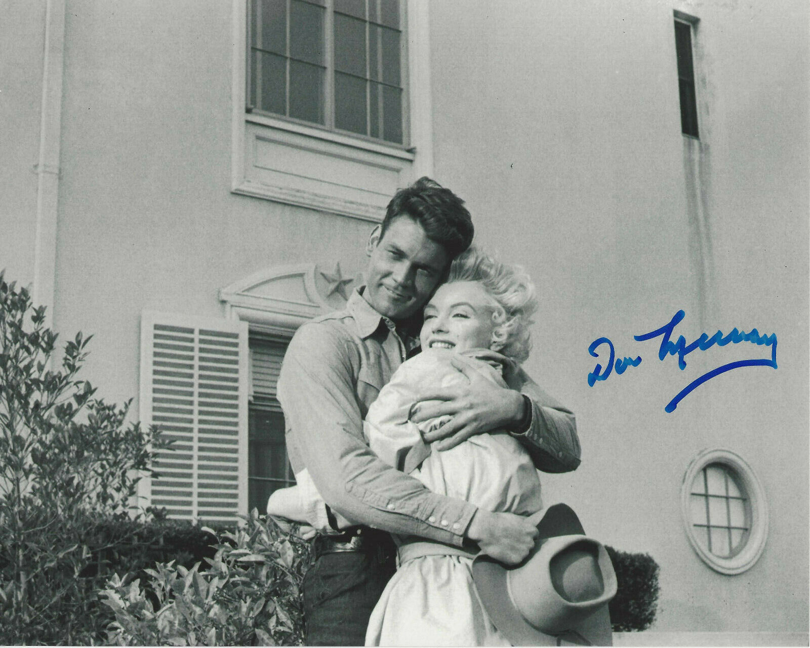 DON MURRAY SIGNED 'BUS STOP' MARILYN MONROE 8x10 MOVIE Photo Poster painting w/COA ACTOR