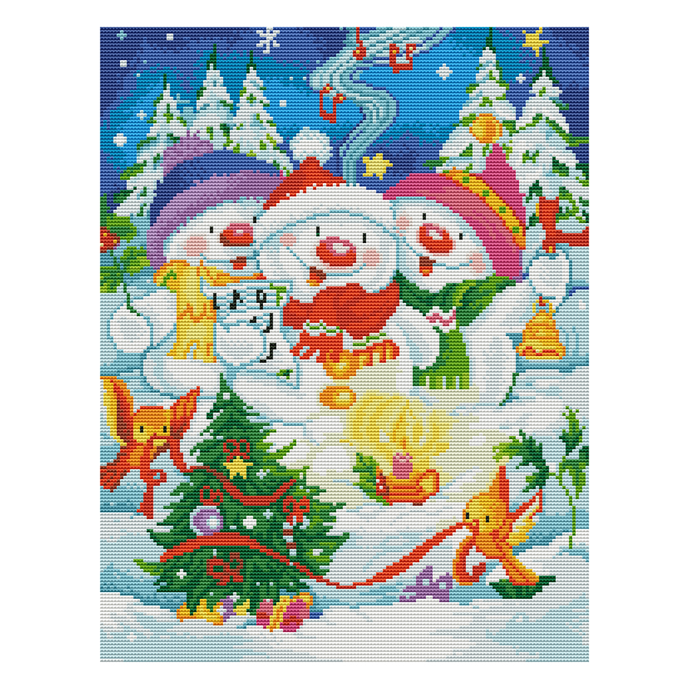 

Cartoon - 11CT Stamped Cross Stitch - 50*40CM, 501 Original