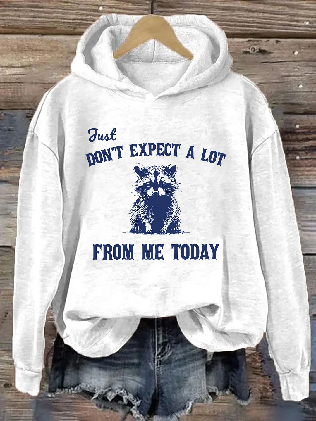 Don't Expect A Lot From Me Today Hoodie