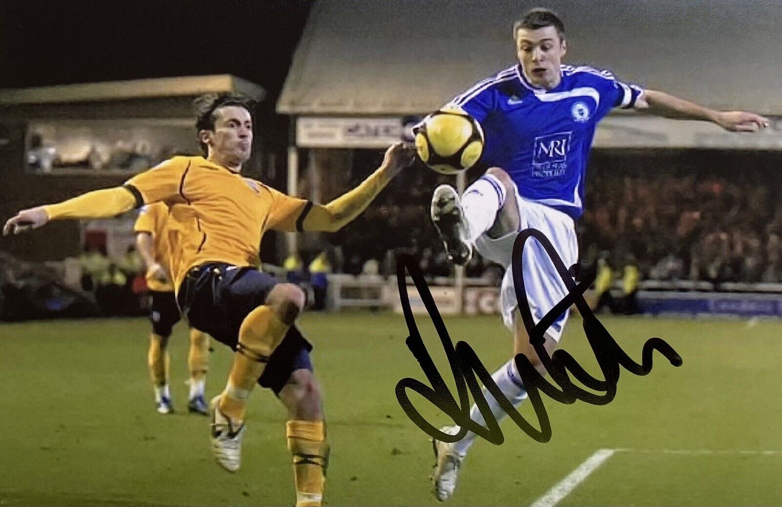 Russell Martin Genuine Hand Signed Peterborough United 6X4 Photo Poster painting