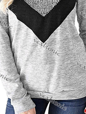 Women Half Sleeve V-neck Solid Color Dress